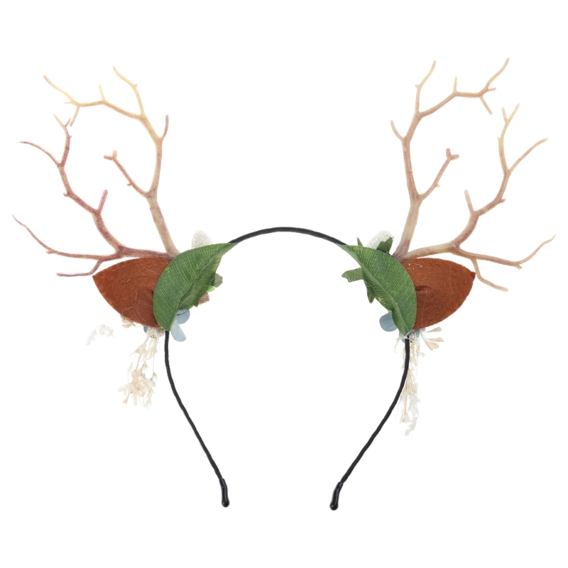 สาขา Reindeer Antler รูปร่างผม - Reindeer Antlers Headband บทวิจารณ์และราคา
