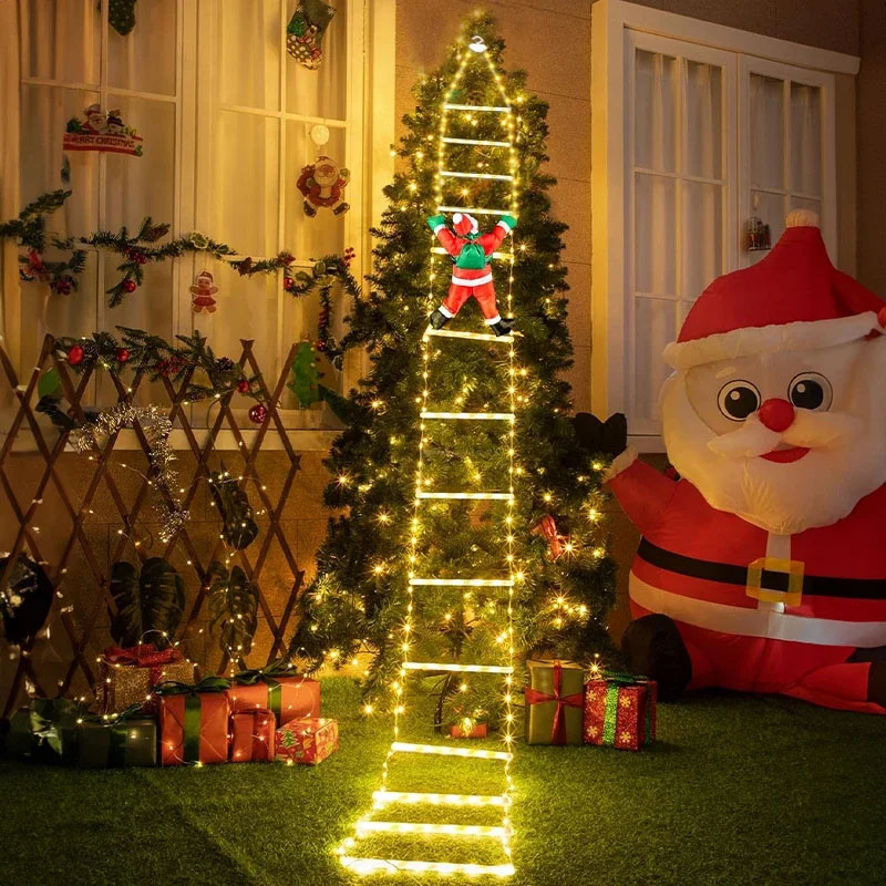 ไฟคริสต์มาส LED สายไฟตกแต่งบัน - Christmas Lights Outdoor บทวิจารณ์และราคา